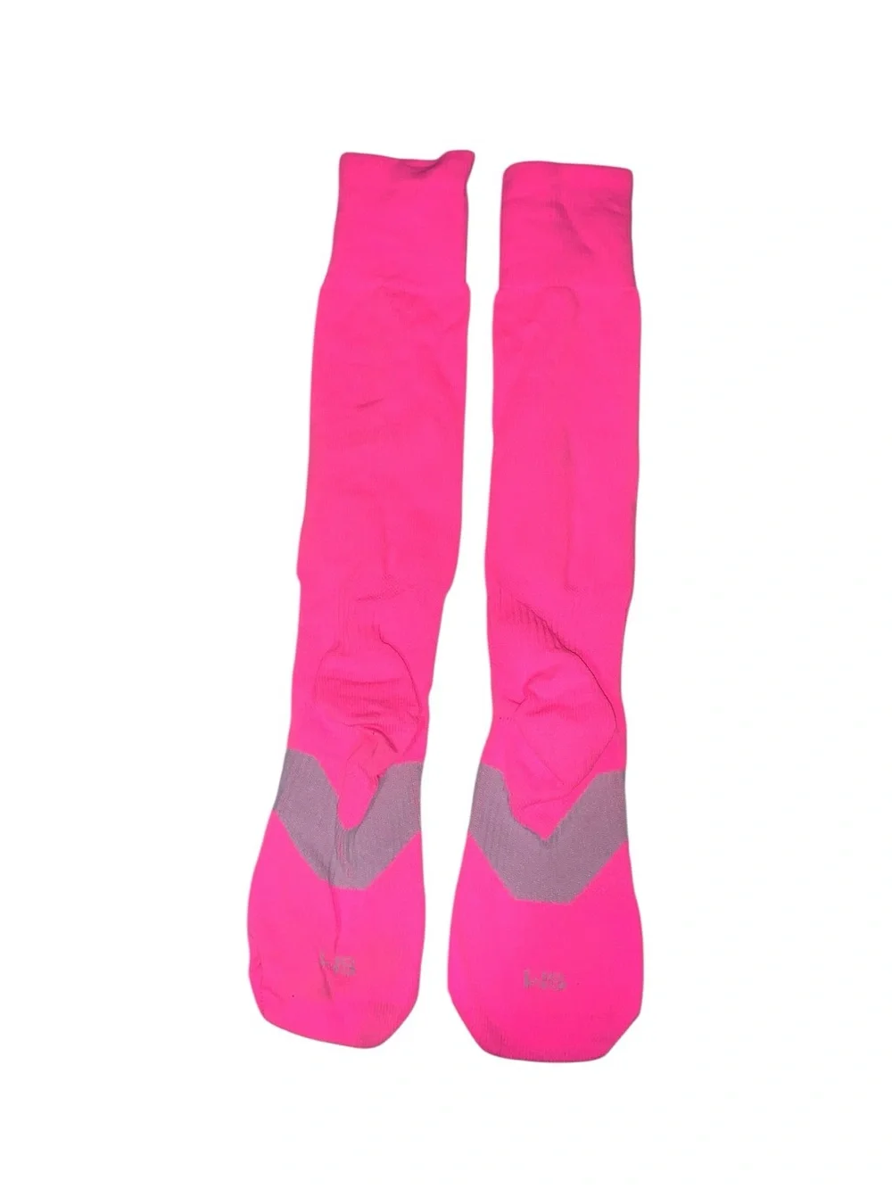 Adidas Youth Small Neon Pink Athletic Knee-High Socks Soccer Softball